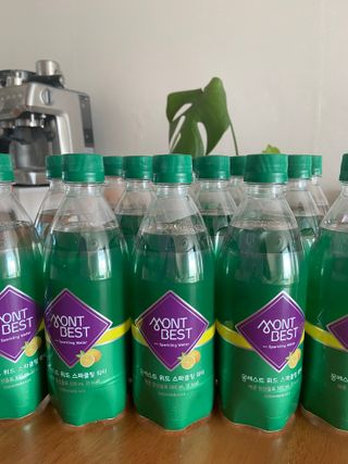 몽베스트 Montbest with Sparkling water Lemon OR Lime 20병(랜덤) — 4점을 준 리뷰어가 2021년 10월 올린 사용 사진