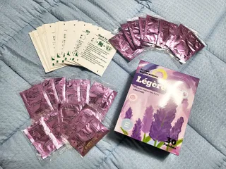 [레제르] 아로마 수액패치 발패치 30매입 -라벤더향/유칼립투스향/대나무향 — 5점을 준 리뷰어가 2022년 5월 올린 사용 사진