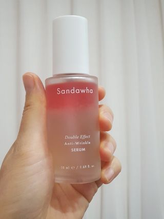 산다화 더블 이펙트 안티 링클 세럼 50ml — 5점을 준 리뷰어가 2022년 12월 올린 사용 사진