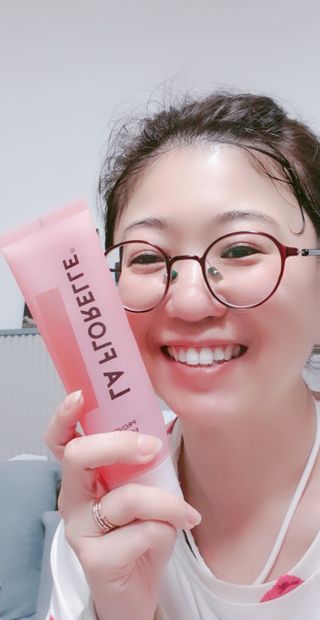 라플로렐 프로방스 로즈 폼클렌저 — 5점을 준 리뷰어가 2022년 4월 올린 사용 사진