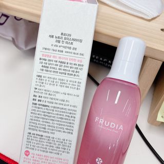 [후르디아] 주름 개선 기능성-석류 크림 미스트 — 5점을 준 리뷰어가 2021년 2월 올린 사용 사진