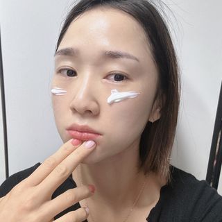 바노바기 코스메틱 바노바기 밀크씨슬 리페어 시카 선스크린 플러스 50ml — 4점을 준 리뷰어가 2023년 3월 올린 사용 사진