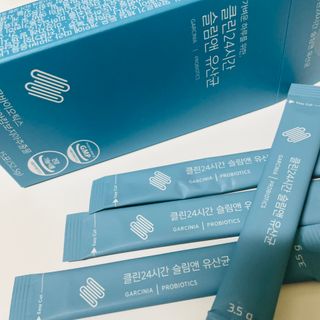 클린24시간 슬림앤유산균 1박스 (3.5g X 15포) — 5점을 준 리뷰어가 2022년 11월 올린 사용 사진
