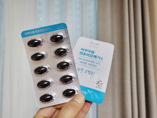 메디포스트 모비타 아쿠아셀 엔초비오메가3 60캡슐 — 5점을 준 리뷰어가 2022년 11월 올린 사용 사진