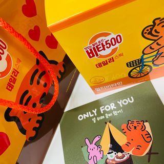 광동생활건강 [광동] 비타500데일리스틱  ★빼빼로데이★ 30포+70포+ 뚱랑이스티커+빼빼로+쇼핑백 — 5점을 준 리뷰어가 2022년 11월 올린 사용 사진