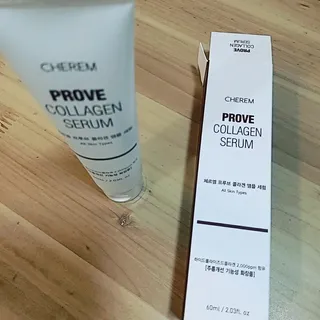 체르엠  프루브 콜라겐 앰플세럼 60ml 1병 — 5점을 준 리뷰어가 2022년 3월 올린 사용 사진