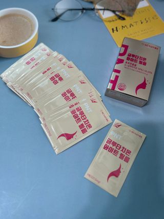 피엔티 [PNT 글루타치온 화이트 필름] 화이트 이너뷰티를 위한 관리템(1개월분) — 5점을 준 리뷰어가 2023년 4월 올린 사용 사진