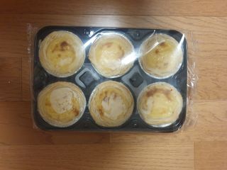디앙뜨 포르투갈 에그타르트 오리지널 맛+패션후르츠 맛 중 택1 — 4점을 준 리뷰어가 2021년 7월 올린 사용 사진