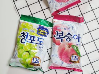 청포도캔디 복숭아캔디 — 5점을 준 리뷰어가 2022년 11월 올린 사용 사진
