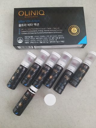 올리닉 울트라비타액션 — 5점을 준 리뷰어가 2021년 10월 올린 사용 사진