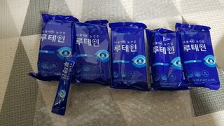 서울약사신협_내몸애눈건강루테인_2g x 50포 — 4점을 준 리뷰어가 2021년 1월 올린 사용 사진