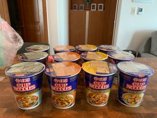 NISSIN 닛신 컵누들  4종 - 씨푸드오리지날, 씨푸드 스파이시, 씨푸드 커리, 씨푸드 XO소스 — 5점을 준 리뷰어가 2022년 5월 올린 사용 사진