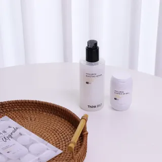 씽크바이오 히알루론 에센스 에어볼 28ea/ 부스팅 세럼 250ml 2종 세트 — 4점을 준 리뷰어가 2022년 7월 올린 사용 사진