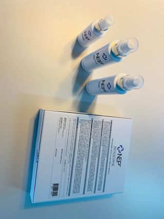 SOONWITH 순위드 NEP+ 스킨케어 3종 세트 — 4점을 준 리뷰어가 2021년 4월 올린 사용 사진