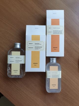 [녹산] 비건 대나무 밸런싱 수분 토너 + 비건 바이오 비타 에센스 — 5점을 준 리뷰어가 2022년 11월 올린 사용 사진