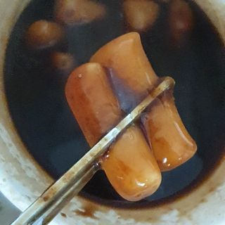 유비쿡 컵떡볶이 매운컵떡볶이2개/ 짜장컵떡볶이 2개  총 4개세트 — 5점을 준 리뷰어가 2021년 3월 올린 사용 사진