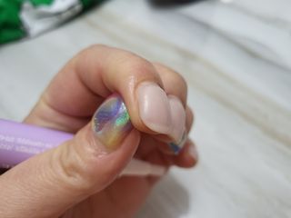 뷰젤 매직케어 네일솔루션 손발톱 보습 영양제 펜슬타입 5ml — 5점을 준 리뷰어가 2022년 3월 올린 사용 사진