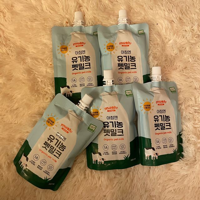 [무아키친] 아침엔 유기농 펫밀크 리뷰 사진