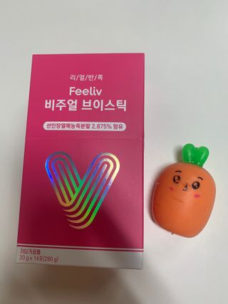 필리브 비주얼 브이스틱 — 5점을 준 리뷰어가 2021년 6월 올린 사용 사진