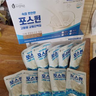 자연에온 마시는 프로틴 고함량 균형단백질 음료 포스틴 125ml 10개입 1BOX — 5점을 준 리뷰어가 2021년 4월 올린 사용 사진