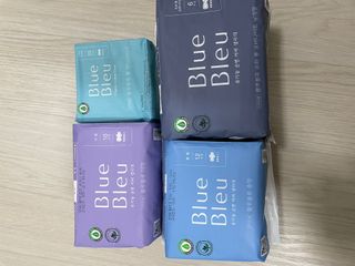블루블루 유기농 순면 커버 생리대 — 5점을 준 리뷰어가 2021년 1월 올린 사용 사진