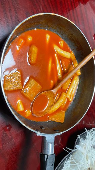 추억의 국민학교 떡볶이 국떡 뉴트로 5종 — 5점을 준 리뷰어가 2021년 10월 올린 사용 사진