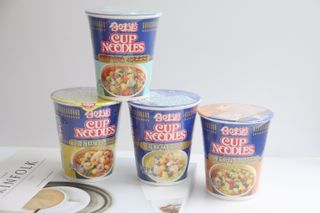 NISSIN 닛신 컵누들  4종 - 씨푸드오리지날, 씨푸드 스파이시, 씨푸드 커리, 씨푸드 XO소스 — 4점을 준 리뷰어가 2022년 5월 올린 사용 사진