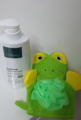 셀라피 에이리페어 크림 바디 워시 2세대 500ml — 5점을 준 리뷰어가 2021년 1월 올린 사용 사진