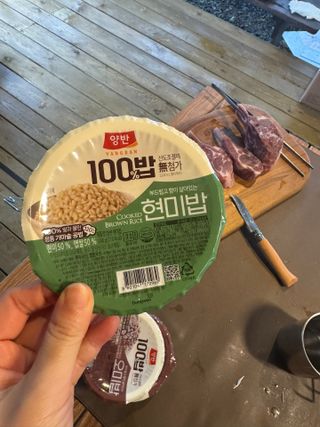 [구매평]양반 동원 양반 100밥 현미밥, 130g, 12개 — 4.5점을 준 리뷰어가 2025년 5월 올린 사용 사진