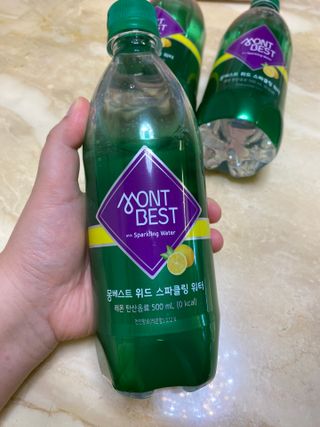 몽베스트 Montbest with Sparkling water Lemon OR Lime 20병(랜덤) — 5점을 준 리뷰어가 2022년 9월 올린 사용 사진