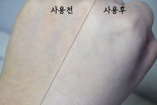 홀리키 체리 블러썸 화이트닝 바디 선 로션 — 5점을 준 리뷰어가 2023년 6월 올린 사용 사진