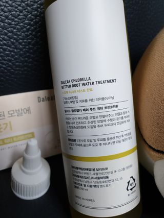 달리프 클로렐라 베러 루트 워터트리트먼트 200ml — 5점을 준 리뷰어가 2021년 5월 올린 사용 사진