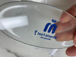 미라클풋 유리발각질제거기 물없이 쓱싹쓱싹 몇번만에 발각질 완벽제거 — 5점을 준 리뷰어가 2021년 10월 올린 사용 사진