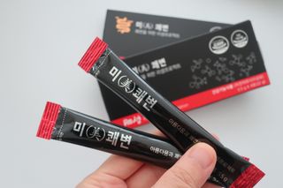새롬바이오 리생 [미쾌변] 차전자피 식이섬유 건강기능식품 3팩 — 5점을 준 리뷰어가 2021년 6월 올린 사용 사진