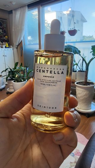 [스킨1004] 마다가스카르 센텔라 앰플 100ml — 5점을 준 리뷰어가 2024년 5월 올린 사용 사진