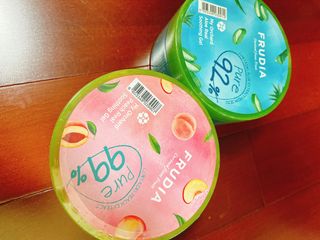 [후르디아] 피부갈증해소- 알로에+복숭아 수딩젤 2set — 4점을 준 리뷰어가 2021년 7월 올린 사용 사진