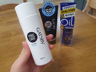 [갸스비] 명불허전, 남성을 위한 브랜드 갸스비의 올인원, 폼클렌징, 헤어오일 3종 — 5점을 준 리뷰어가 2021년 3월 올린 사용 사진