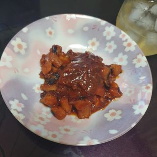 자연풍미 문어직화볶음 3종 (불고기, 불곱창, 치즈불닭) — 5점을 준 리뷰어가 2022년 8월 올린 사용 사진