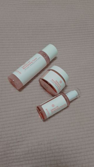 아이앤립 / EYENLIP 아이앤립 연어오일 리바이탈라이징 토너+앰플+크림 3종 세트 — 5점을 준 리뷰어가 2021년 6월 올린 사용 사진