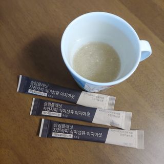 슬림플래닛 차전자피 식이섬유 이지아웃 — 5점을 준 리뷰어가 2021년 3월 올린 사용 사진