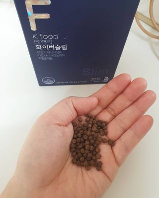 똥기사의 케이푸드 화이버슬림 — 5점을 준 리뷰어가 2020년 12월 올린 사용 사진