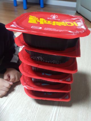 한성기업 무볼레 닭떡볶이+해물떡볶이 2종 세트 — 5점을 준 리뷰어가 2021년 10월 올린 사용 사진
