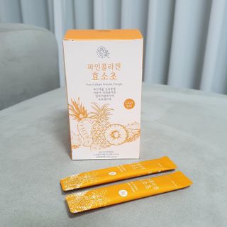 [생활속미] 브로멜라인 파인콜라겐효소초 1박스 3gX30개입 — 5점을 준 리뷰어가 2021년 8월 올린 사용 사진