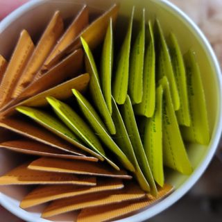 페페로니 맛있는 스틱 - 무항생제 닭고기 15개 + 원양선 참치 15개 — 5점을 준 리뷰어가 2021년 8월 올린 사용 사진