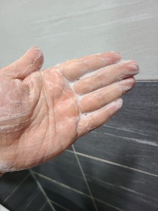 와프랩 운동하는 여성을 위한 더블유 미세먼지 세정 천연유래 약산성 바디워시 — 5점을 준 리뷰어가 2022년 3월 올린 사용 사진