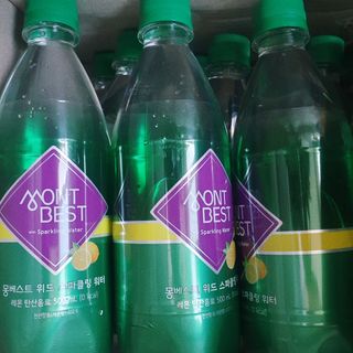 몽베스트 Montbest with Sparkling water Lemon OR Lime 20병(랜덤) — 5점을 준 리뷰어가 2023년 1월 올린 사용 사진
