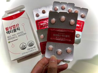 [리노브] 4세대 활성엽산 액티폴릭 270mg x 30정 — 5점을 준 리뷰어가 2022년 9월 올린 사용 사진