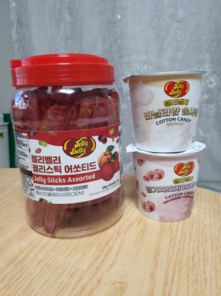 젤리벨리 젤리스틱 어쏘티드 900g — 5점을 준 리뷰어가 2022년 11월 올린 사용 사진