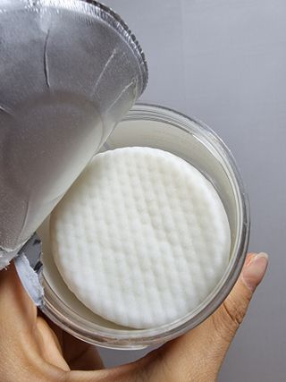 랑벨 비타 에너지 잡티 앰플 패드 65매 (투명하고 밝은 얼굴 광채패드) — 5점을 준 리뷰어가 2022년 5월 올린 사용 사진