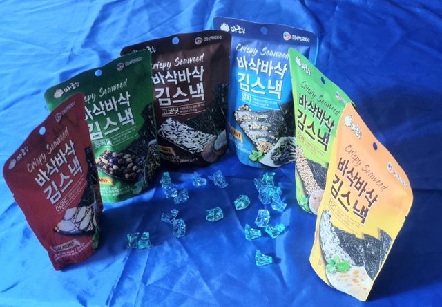 바삭바삭김스낵 6종 리뷰 사진